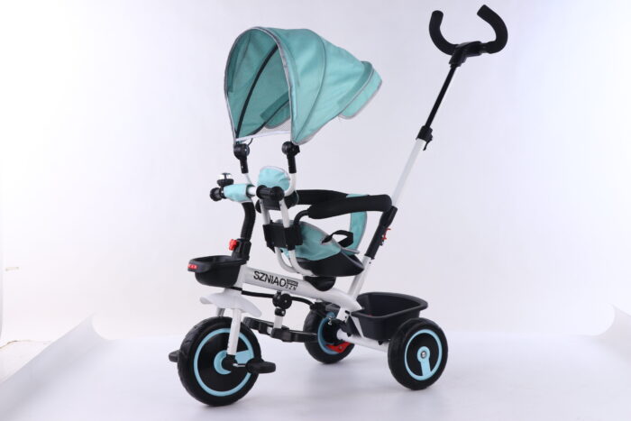 Children’s Tricycle Four-in-one Blue color