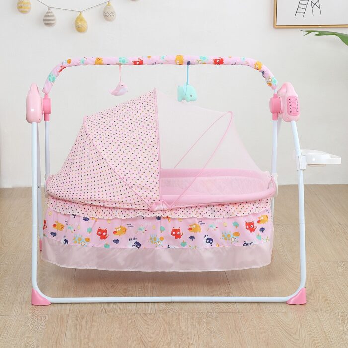 Baby Cradle Luxury Pink,