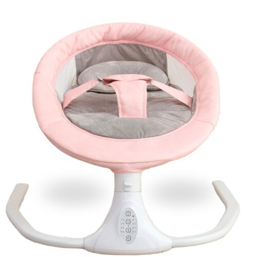 Baby rocking chair Lying flat Pink