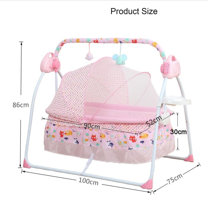 Cradle Luxury Pink, Product Dimensions