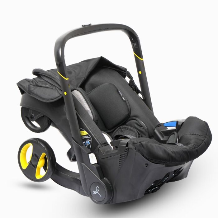 Baby Stroller with Baby Car Seat folding method