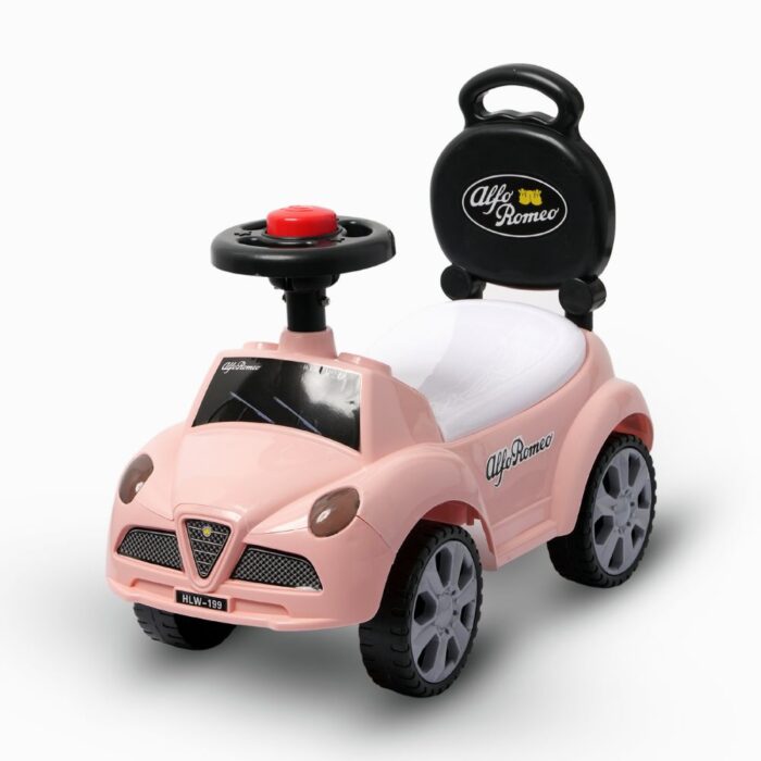Toy Cars for Kids Pink stright view