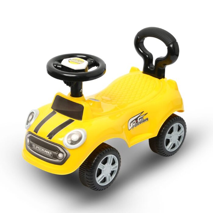 Toy cars for Baby Yellow left side view